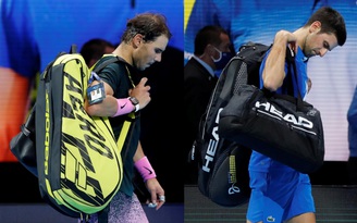 Hai ‘ông trùm’ Djokovic và Nadal bị đánh bại ở ATP Finals