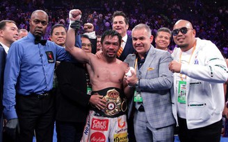 Manny Pacquiao bị tước đai vô địch WBA vì… Covid-19