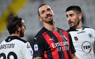Kết quả Serie A, Spezia 2-0 AC Milan: 'Phong tỏa' thành công Ibrahimovic!