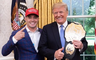 Ngôi sao UFC Colby Covington muốn ‘đổ máu’ vì cựu Tổng thống Donald Trump