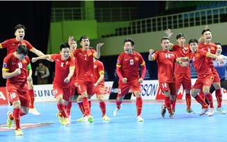 Đội tuyển Futsal Việt Nam lên đường chinh phục vé dự World Cup