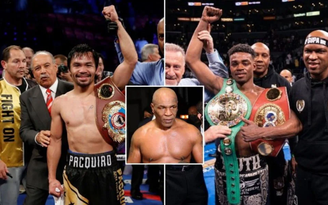 Mike Tyson công khai ủng hộ Manny Pacquiao trong cuộc đại chiến với Errol Spence Jr