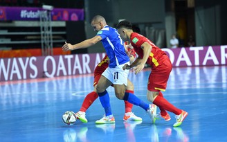 Kết quả FIFA Futsal World Cup, tuyển Việt Nam 1-9 Brazil: Sức mạnh của ứng cử viên số 1