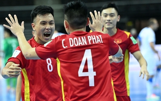Tuyển futsal Việt Nam tăng 5 bậc trên bảng xếp hạng FIFA