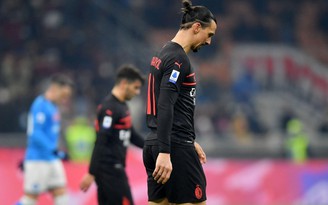 Kết quả Serie A: Ibrahimovic tịt ngòi, AC Milan nhận thất bại trước Napoli