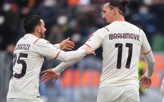 Kết quả Serie A, Venezia 0-3 AC Milan: Lão tướng Ibrahimovic giúp Rossoneri lấy lại ngôi đầu