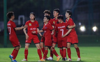 Hải Yến giúp Hà Nội có chiến thắng trong trận ra quân tại Cúp Quốc gia 2022