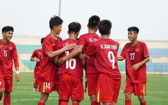 U.16 Việt Nam sẵn sàng đánh bại U.16 Thái Lan ở bán kết