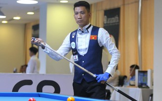 Giải billiards PBA Tour 3: 'Lãng tử' Ngô Đình Nại hạ đẹp gã 'Khổng lồ xanh'