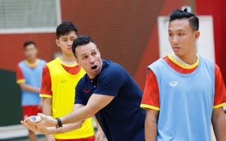 HLV Giustozzi và futsal Việt Nam quyết tạo 'địa chấn' trước đội bóng số 1 châu Á