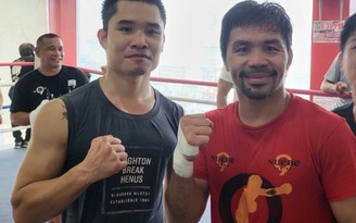 Võ sĩ Đinh Hồng Quân bảo vệ đai IBF châu Á trước đồng hương của Manny Pacquiao