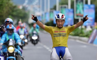 Jang Kyunggu giành áo vàng chung cuộc giải xe đạp quốc tế truyền hình Bình Dương