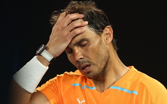 Rafael Nadal nghỉ ít nhất 6 tuần sau thất bại bất ngờ tại giải Úc mở rộng