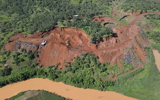 UBND tỉnh Bình Phước chỉ đạo xử lý nghiêm tình trạng khai thác khoáng sản trái phép