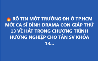 Mời ca sĩ Hiền Hồ về hát, một trường ĐH bị dân mạng phản ứng