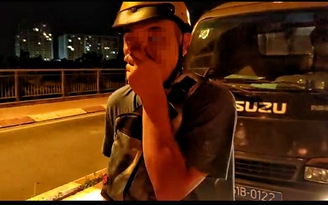 CSGT TP.HCM phạt 8 người ra đường không đeo khẩu trang 16 triệu đồng