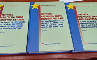 Sách tái hiện quá trình thành lập Mặt trận Dân tộc giải phóng miền Nam Việt Nam