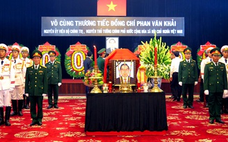 Hành trình đưa linh cữu nguyên Thủ tướng Phan Văn Khải về Hội trường Thống Nhất