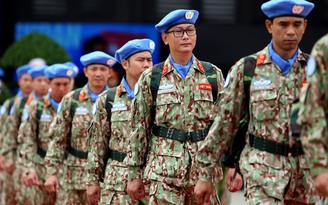 Lực lượng gìn giữ hòa bình Việt Nam lên đường sang Nam Sudan