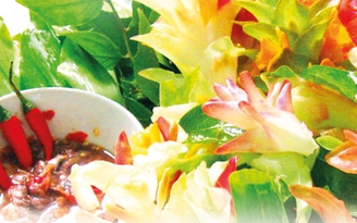 Thơm thảo rau nghệ ngày mưa