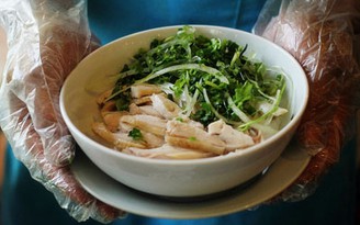 Thưởng thức phở gà Đông Tảo tại Hà Nội