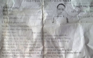 Hơn 100 cảnh sát truy tìm phạm nhân xin đi vệ sinh rồi trốn trại