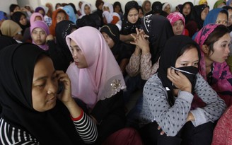 Sau vụ 2 người giúp việc bị hành quyết, Indonesia ngưng xuất khẩu lao động