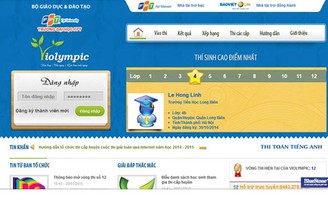 Violympic - Phần mềm luyện thi toán qua internet