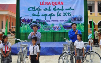 Bình Thuận ra quân chiến dịch thanh niên tình nguyện hè 2015