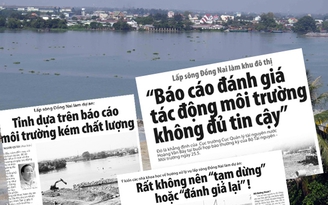 Hy vọng Thủ tướng cứu sông Đồng Nai