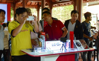 'Tưng bừng' trải nghiệm LG G4 tại TP.HCM và Đà Nẵng