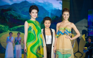 Huyền My, Hồng Quế làm vedette bộ sưu tập ruộng bậc thang của Xuân Lê