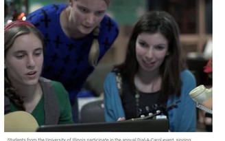 ĐH Mỹ mở đường dây nóng hát nhạc Giáng sinh miễn phí