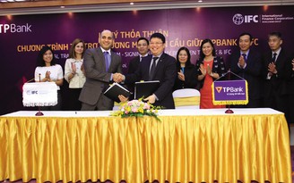 IFC tài trợ 10 triệu USD cho TPBank hỗ trợ doanh nghiệp vừa và nhỏ
