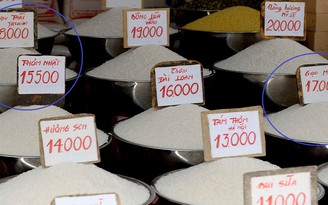 Lập lờ gạo Việt mác ngoại
