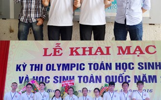 Sinh viên Duy Tân và thành tích tại Olympic Toán học toàn quốc 2016