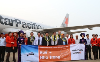 Jetstar Pacific tổ chức hoạt động chào mừng Festival Huế