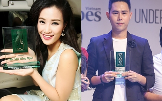 Đông Nhi, Lâm Gia Khang nhận giải '30 under 30' của Forbes Việt Nam