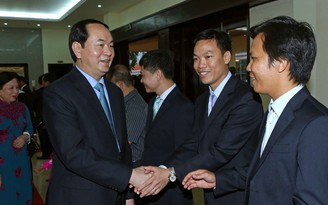 Chủ tịch nước Trần Đại Quang thăm Campuchia
