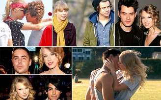 Đường tình phong phú của Taylor Swift