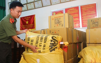 Ngăn chặn gần 3 tấn thuốc nổ tuồn ra thị trường