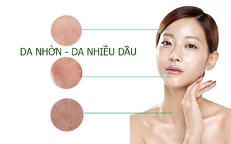 Da nhờn bóng, phải chăm sóc như thế nào để không nổi mụn?