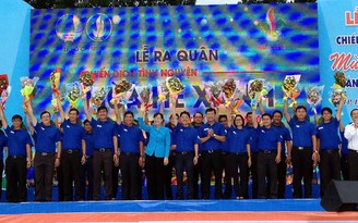 Sôi động lễ ra quân chiến dịch tình nguyện Mùa hè xanh năm 2016