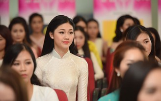 Em gái cao 1,82m của Á hậu Trà My vào vòng chung khảo Hoa hậu VN