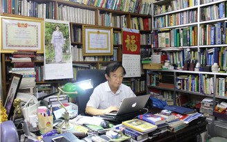 Thăm nhà Giáo sư Nguyễn Lân Dũng