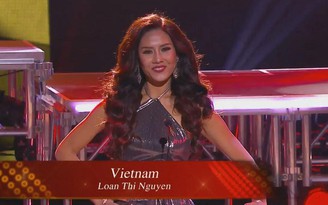 Nguyễn Thị Loan vào Top 20 'Hoa hậu Hòa bình Thế giới'