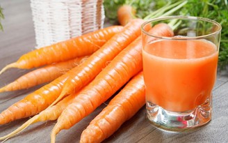 Nước ép cà rốt rất tốt cho sức khỏe