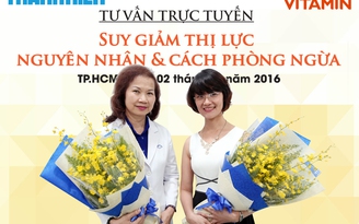 Tư vấn trực tuyến về Suy giảm thị lực và những câu hỏi thường gặp