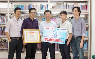 ĐH Duy Tân đoạt giải 'Tri thức trẻ vì Giáo dục' với Ứng dụng 3D