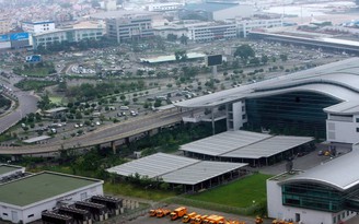 Xây hồ điều tiết sân bay Tân Sơn Nhất trước mùa mưa 2017